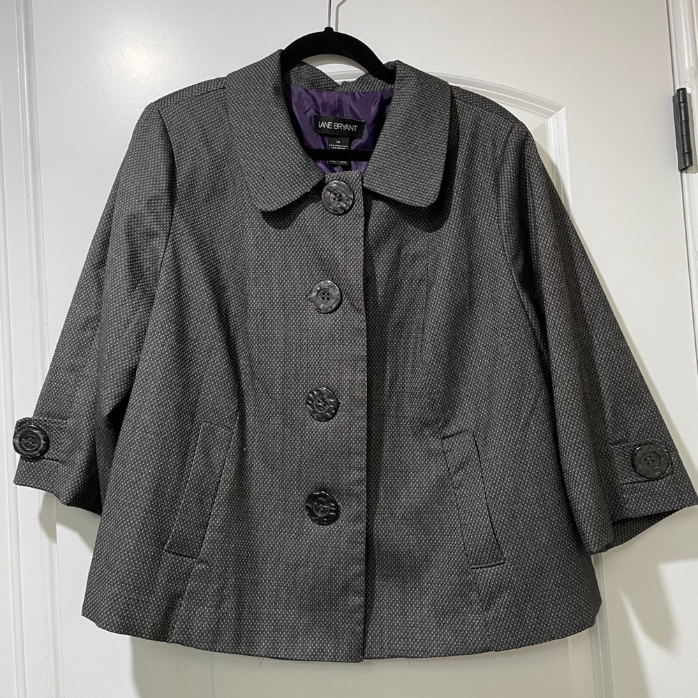 Lane Bryant 3/4 sleeve blazer - Size 18